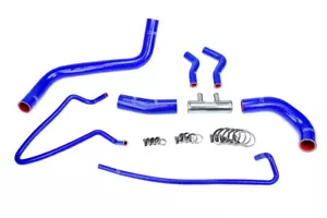 HPS Silicone Radiator Hose Kit for Ford 11-14 F150 3.5L V6 Turbo Ecoboost BLUE - Foto 1 di 1