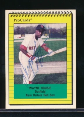 1991 ProCards Minor League Wayne Housie #365 signed auto autograph - Image 1 of 2