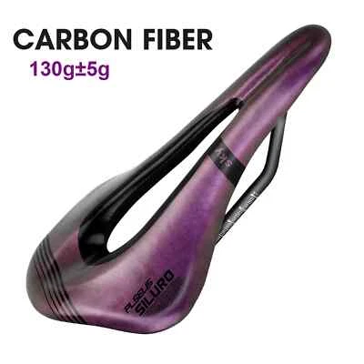 Sillín de fibra de carbono hueco cómodo Mtb asientos de bicicleta de carretera accesorios de bicicleta Foto 1 de 4