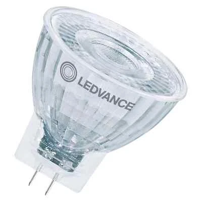 Ledvance MR11 GU4 12v Spotlight, 20w/35w, Warm/Cool White Low Voltage Bulbs - Image 1 of 4