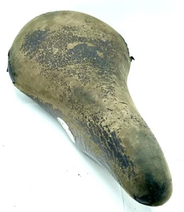 Ideale 2002 Leather Saddle Vintage Road Bike Made In France - Picture 1 of 11