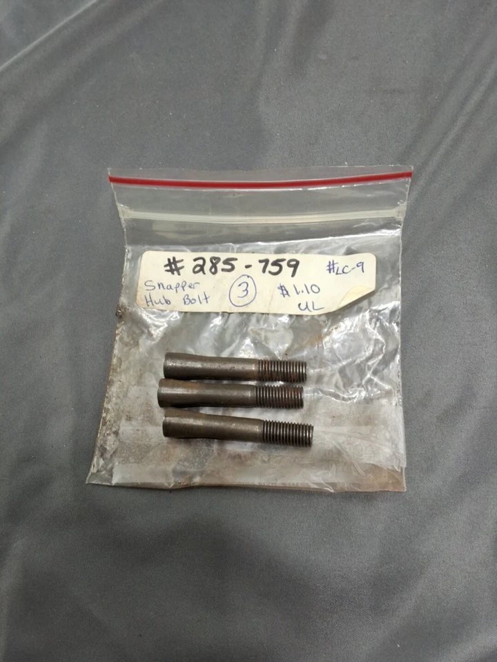 Perno de cubo Stens 285-759 reemplaza pargo 1-1013 cantidad-3 Foto 1 de 1