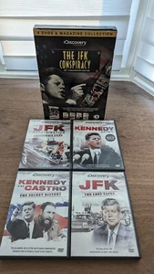 The JFK Conspiracy - 50th Anniversary (4 DVD Set - KEIN Magazin) Box Set - Bild 1 von 9