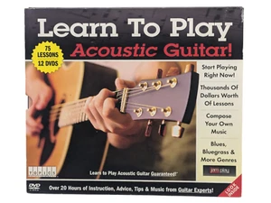 Learn to Play Acoustic Guitar, Good DVD, Orville Johnson, Trace Bundy, Jessica B - Picture 1 of 11