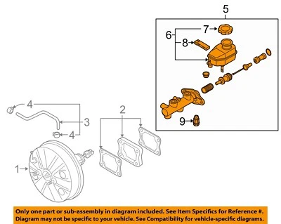Cilindro maestro de freno usado se adapta a: Kia Spectra 2004 2,0 L 4 cilindros sin ABS sin trac Foto 1 de 3