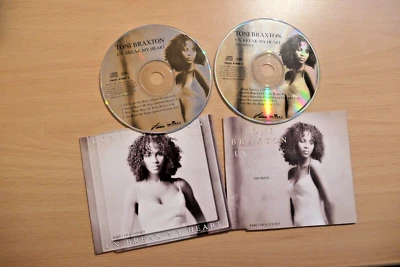 Toni Braxton - Un-Break My Heart, Parts 1 and 2 (1996) Discs & Inlays only. Good - Image 1 of 2