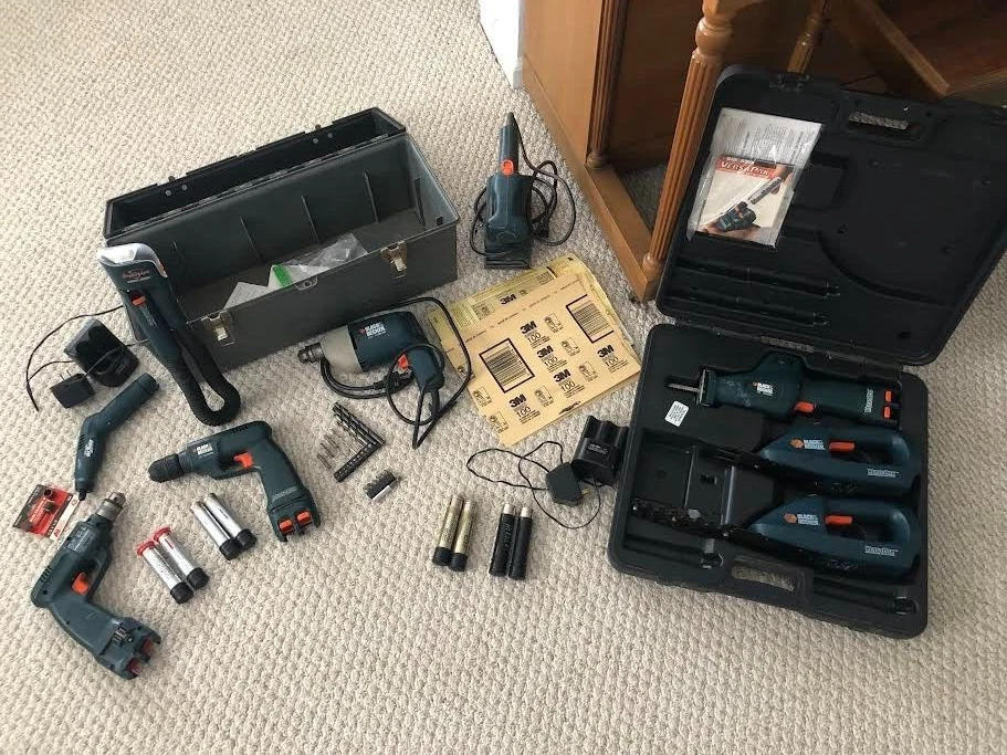 Versapak Cordless and Corded  Lawn and Tool Kit. - Image 1 of 4
