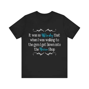 Blown into the Yarn Shop T-Shirt - Humorvolle, weiche Baumwolle, umweltfreundlich | XS-XXL - Bild 1 von 29