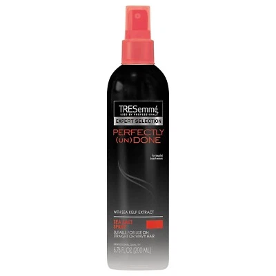 Spray de sal marina TRESemmé PERFECTAMENTE (SIN) HACER para olas de playa despejadas 6,76 OZ Foto 1 de 3
