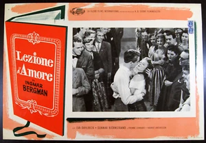 LESSON OF LOVE Ingmar Bergman Gunnar Bjornstrand Eva Dahlbeck Movie Photo Envelope - Picture 1 of 1