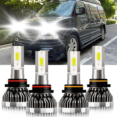 Faros LED para GMC Savana 3500 1996-2022 bombillas coche 9005 9006 súper brillantes Foto 1 de 4