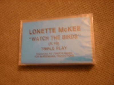 SEALED RARE PROMO Lonette McKee CASSETTE TAPE Watch the Birds r&b MALCOLM X atl - Image 1 of 2