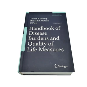 Handbook of Disease Burdens & Quality of Life Measures Springer Vol 6 Hardcover - Picture 1 of 10