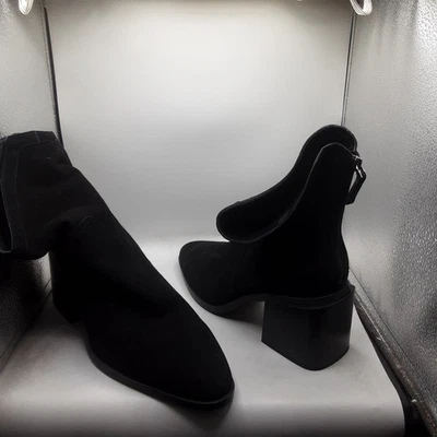 Vince Camuto Kortimy Boots Women's 11W Black Suede Mid Shaft A154 - Image 1 of 4