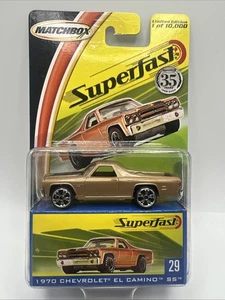 Matchbox Superfast 35 Years 1970 Chevrolet El Camino SS Chevy GM Truck - Picture 1 of 9