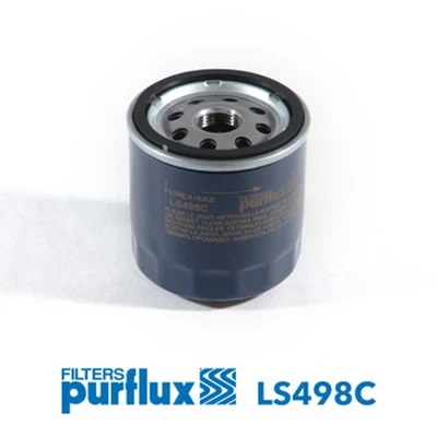 PURFLUX Ölfilter LS498C Anschraubfilter für LANCIA PEUGEOT TALBOT CITROËN VOLVO - Bild 1 von 4