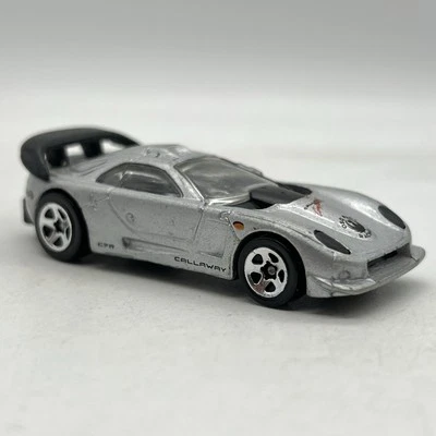 Hot Wheels Callaway C7 Silver Loose 1998 First Editions With Headlights - Image 1 of 4