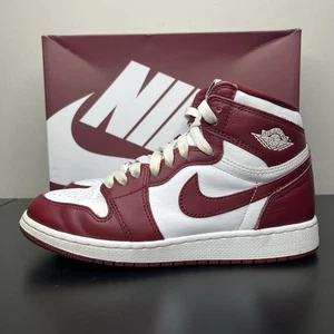 Size 6Y - Air Jordan 1 Retro OG High Artisanal Red - Picture 1 of 5