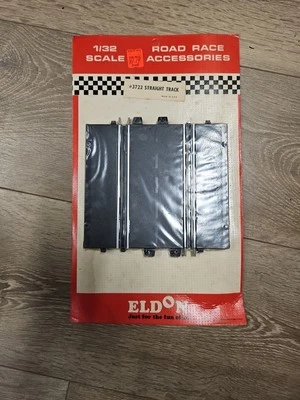 1967 ELDON Short Straight SLOT Track ROAD RACE #3722 1:32 NOS 6 PACKS - Image 1 of 3