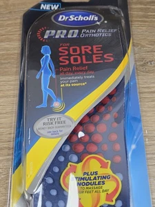 Dr. Scholls Pro Relief Orthotics For Sore Soles Womens, Size 6-10 - Picture 1 of 4