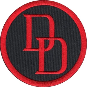 Offizieller Marvel Comics Daredevil Superheld Logo Bügelbild Applikation Patch - Bild 1 von 1