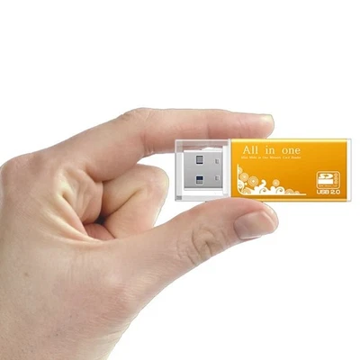 Lector de Tarjetas SD Multi en 1, Memory Stick Pro Duo Micro SD, TF, M2, MMC, MS - Image 1 of 4