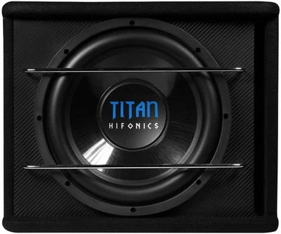 Hifonics Titan TSA300R Aktive Basskiste Subwoofer Box Active - Bild 1 von 2