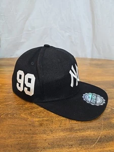 MU:KA YANKEES Béisbol JUEZ 99 PARCHE GORRA SOMBRERO AJUSTABLE - Imagen 1 de 8