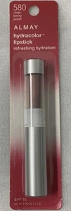Almay Hydracolor Lipstick, SPF 15, 580 Raspberry Pearl, Net Wt. 0.006 Oz - Picture 1 of 2