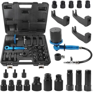 27PCS Pneumatic Injector Removal Puller Kit Diesel Injector Extractor Air Tool - Picture 1 of 9