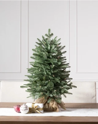 Balsam Hill 42” Tabletop Fir Pre-Lit LED Xmas Tree – IN BOX Works - Image 1 of 4