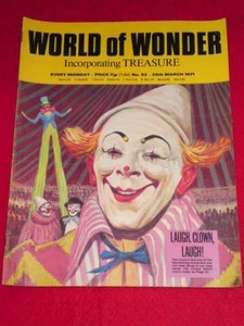 WORLD OF WONDER # 52 -  CLOWNS - March 20 1971 - Bild 1 von 1