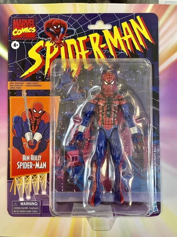 Marvel Legends Ben Reilly Spiderman Retro MOC Cover