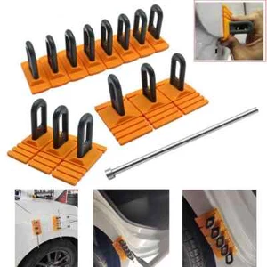 Car Paintless Dent Repair Tools Auto Sheet Pulling Tabs Dents Removal Kits - Picture 1 of 15