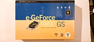 NEW ~ EVGA NVIDIA GeForce 6800GS 256MB DDR3 Video Card - Picture 1 of 8