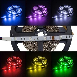 5m (500cm) RGB LED Strip Tape Bar 12V IP20 150LEDs 30LED/m SMD5050 - Picture 1 of 8