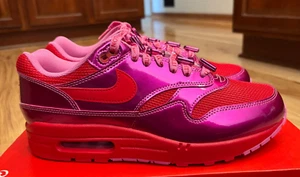 Nike Air Max 1 PRM Playful Pink University Red HV2301 600 Men's Size 9.5 - Picture 1 of 10