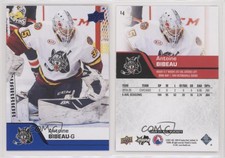 2020-21 Upper Deck AHL Blue Antoine Bibeau #14