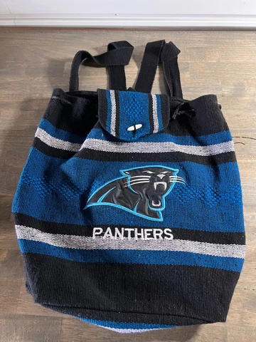 NFL Carolina Panthers Tote Bag-Embroidered Logo Cover