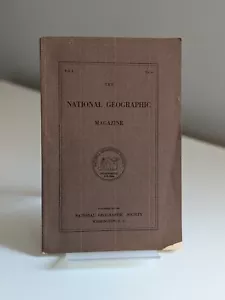 The National Geographic Magazine Vol. 1, No. 4 1889, 1922 Reprint - Picture 1 of 3