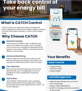 CATCH POWER Control 1-phase 2CT 2Pole Solar Relay for PV to Hot Water 5yr wrnty - Picture 1 of 5