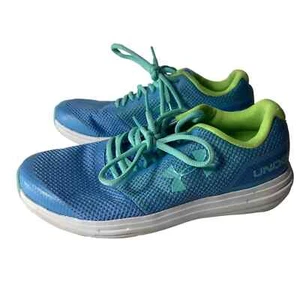 Under Armour Girls Blue Athletic Shoes Gym Size 4.5 Youth  - Picture 1 of 8