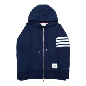 Thom Browne 4 Bar Hoodie Sweater Size 3 - Picture 1 of 16