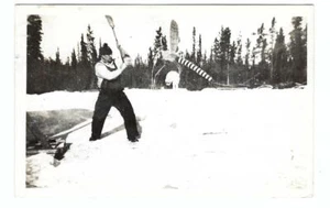 RPPC Man Battles Giant Mosquito, Western Canada - Picture 1 of 2