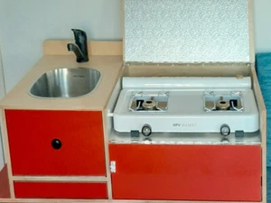 RV Boat Metho / Alcohol Spirit 2 BURNER STOVE Campervan fitout Origo alternativ - Picture 1 of 5