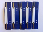 5 Heftstreifen blau (gebraucht)