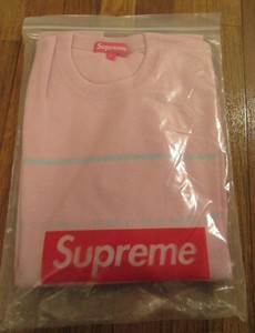 pink supreme sweater