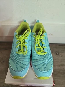Ryka Continuum Womens Walking Running Shoes Memory Foam US Size 8M Aqua - Picture 1 of 9