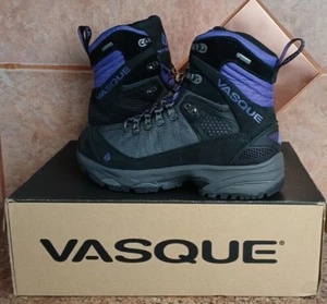 VASQUE 7143 SAGA GTX Backpacking Hiking Boots Ultra Violet Women's Shoe Size 6.5 - Picture 1 of 14