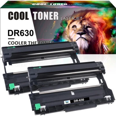 2PK DR630 Drum Compatible With Brother TN660 DCP-L2520DW HL-L2360DW MFC-L2700DW - Image 1 of 4